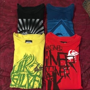 LOT OF BOYS QUIKSILVER XL